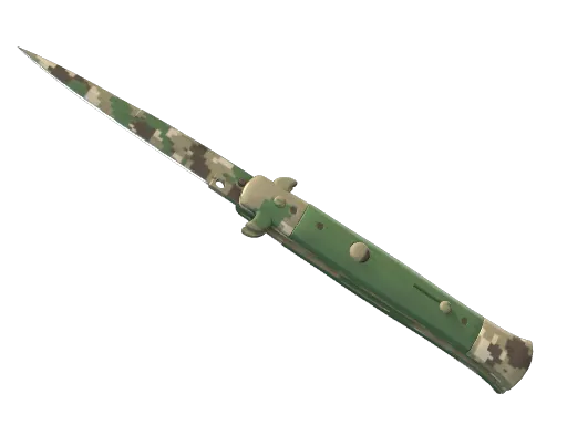 ★ StatTrak™ Stiletto Knife | Forest DDPAT (Minimal Wear)