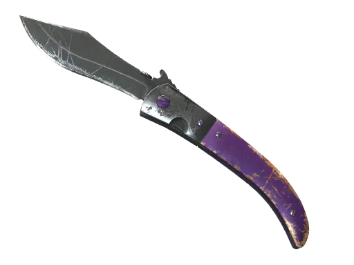 ★ StatTrak™ Navaja Knife | Ultraviolet (Battle-Scarred)