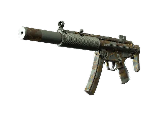 MP5-SD | Gold Leaf (Well-Worn)