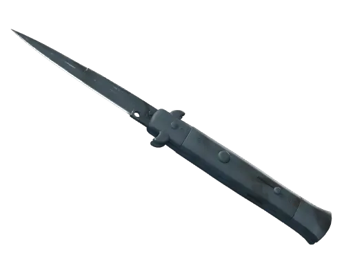 ★ StatTrak™ Stiletto Knife | Night Stripe (Well-Worn)