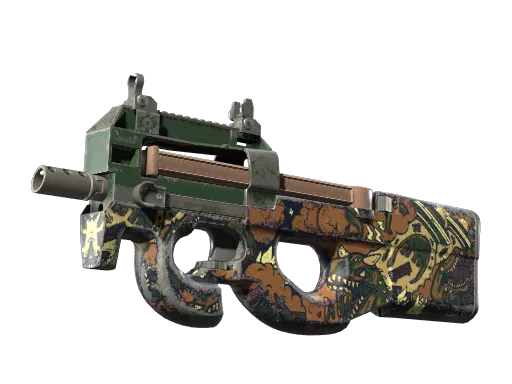 P90 | Cocoa Rampage (Well-Worn)