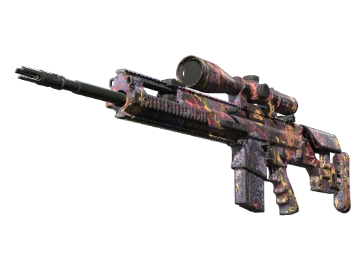 StatTrak™ SCAR-20 | Poultrygeist (Field-Tested)