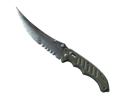 ★ StatTrak™ Flip Knife | Damascus Steel (Minimal Wear)