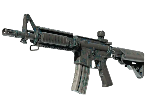M4A4 | Dark Blossom (Battle-Scarred)