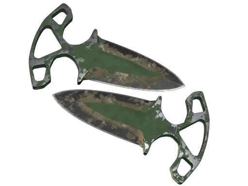 ★ Shadow Daggers | Forest DDPAT (Battle-Scarred)