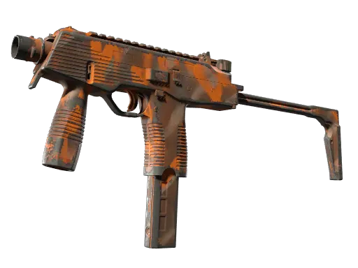Souvenir MP9 | Orange Peel (Well-Worn)