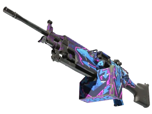 StatTrak™ M249 | Downtown (Field-Tested)