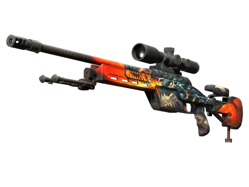 SSG 08 | Dragonfire (Minimal Wear)