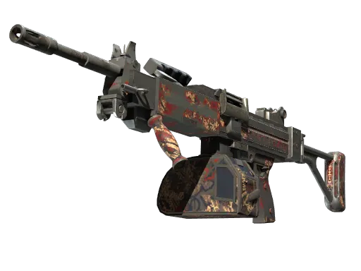 Negev | Phoenix Stencil (Battle-Scarred)