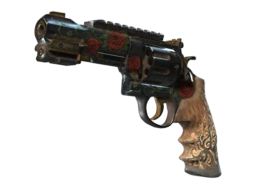 StatTrak™ R8 Revolver | Tango (Battle-Scarred)