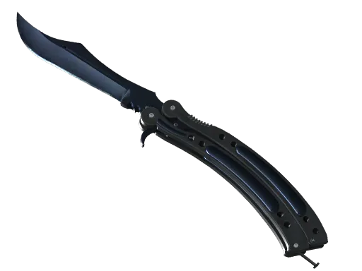 ★ Butterfly Knife | Blue Steel (Battle-Scarred)