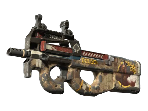 P90 | Randy Rush (Battle-Scarred)