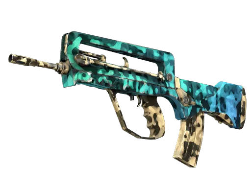 Souvenir FAMAS | Waters of Nephthys (Battle-Scarred)