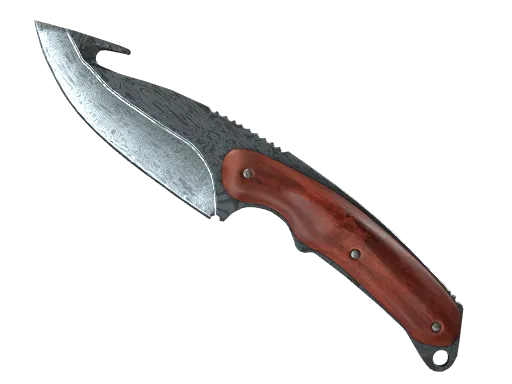 ★ StatTrak™ Gut Knife | Damascus Steel (Well-Worn)