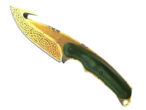 ★ StatTrak™ Gut Knife | Lore (Well-Worn)
