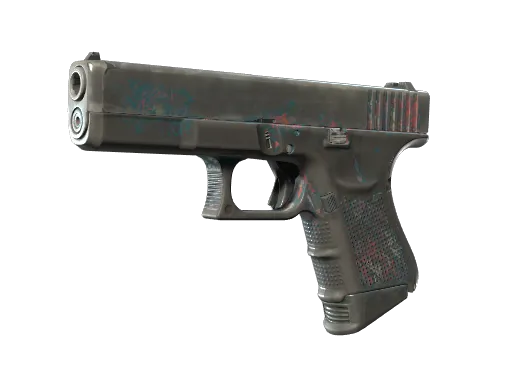 Glock-18 | Teal Graf (Battle-Scarred)