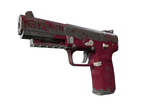 Five-SeveN | Crimson Blossom (Well-Worn)