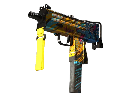 StatTrak™ MAC-10 | Stalker (Well-Worn)