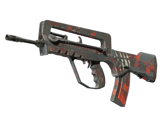 StatTrak™ FAMAS | Survivor Z (Battle-Scarred)