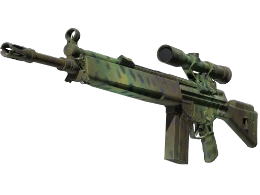 Souvenir G3SG1 | Jungle Dashed (Minimal Wear)