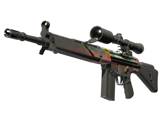 StatTrak™ G3SG1 | Keeping Tabs (Well-Worn)