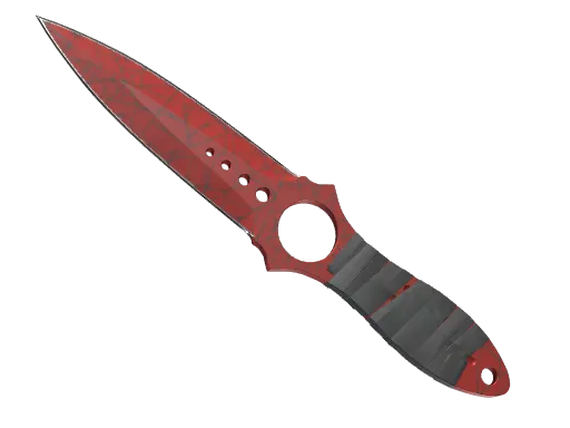 ★ StatTrak™ Skeleton Knife | Crimson Web (Minimal Wear)