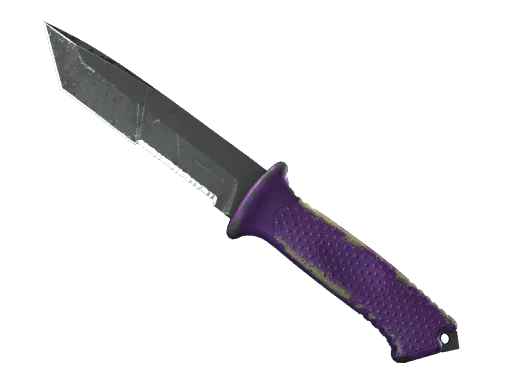 ★ StatTrak™ Ursus Knife | Ultraviolet (Battle-Scarred)