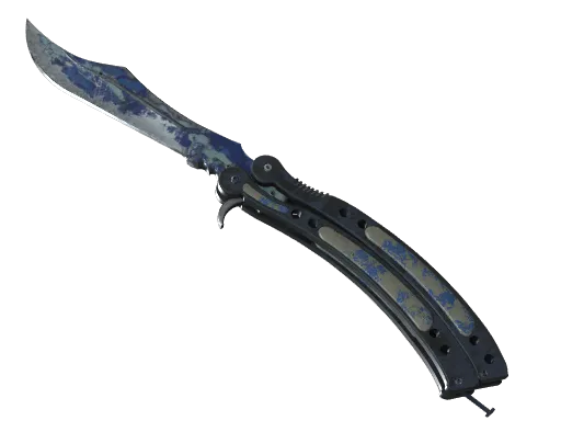 ★ Butterfly Knife | Bright Water (Battle-Scarred)