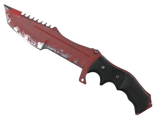 ★ Huntsman Knife | Crimson Web (Well-Worn)