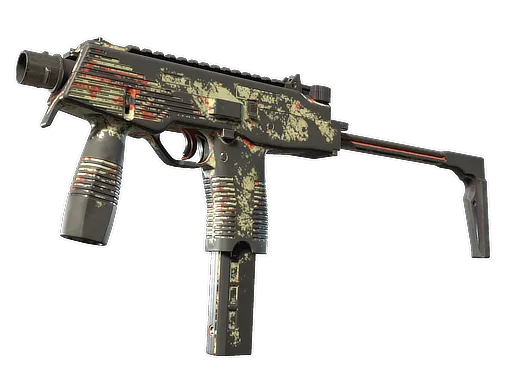 MP9 | Shredded (Battle-Scarred)