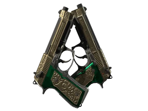 StatTrak™ Dual Berettas | Royal Consorts (Minimal Wear)