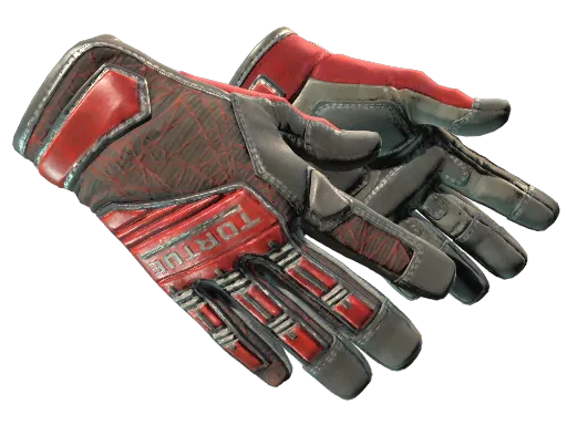 ★ Specialist Gloves | Crimson Web (Minimal Wear)