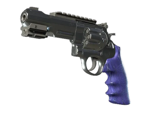 R8 Revolver | Cobalt Grip (Minimal Wear)