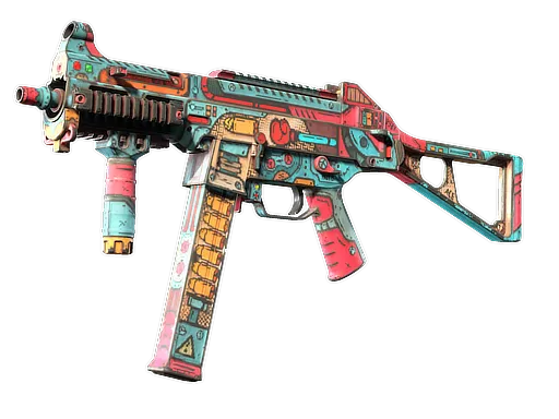 StatTrak™ UMP-45 | K.O. Factory (Well-Worn)