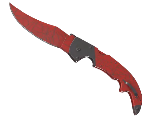 ★ Falchion Knife | Crimson Web (Minimal Wear)