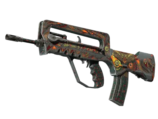 FAMAS | Eye of Athena (Battle-Scarred)