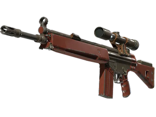 G3SG1 | Red Jasper (Well-Worn)