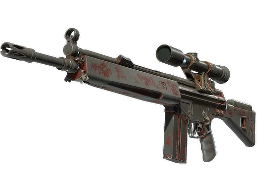G3SG1 | Red Jasper (Battle-Scarred)