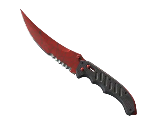 CS2 Flip Knife | Crimson Web - Covert Knife skin