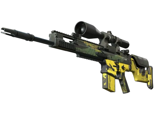 StatTrak™ SCAR-20 | Jungle Slipstream (Field-Tested)