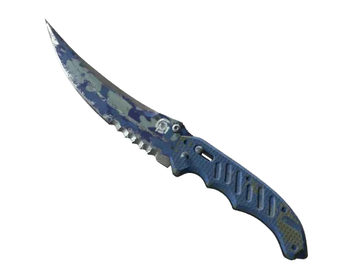 ★ StatTrak™ Flip Knife | Bright Water (Battle-Scarred)