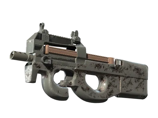 P90 | Baroque Red (Battle-Scarred)