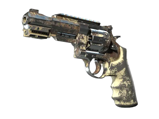 Souvenir R8 Revolver | Desert Brush (Battle-Scarred)