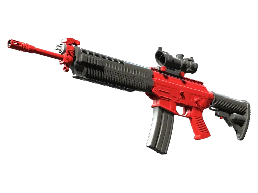 SG 553 | Candy Apple (Factory New)