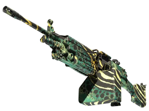 M249 | Emerald Poison Dart (Minimal Wear)