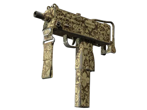 MAC-10 | Sienna Damask (Field-Tested)