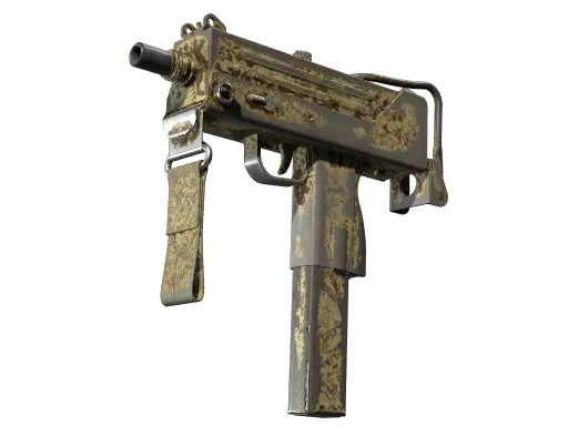 MAC-10 | Sienna Damask (Battle-Scarred)