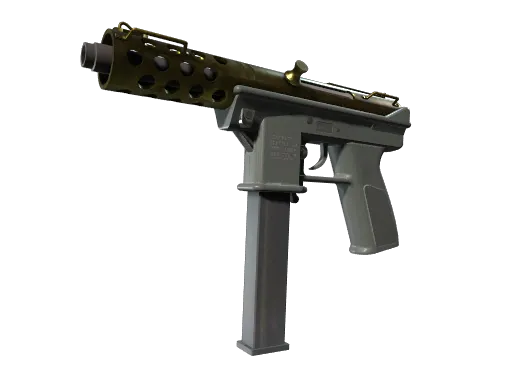 Souvenir Tec-9 | Brass (Battle-Scarred)