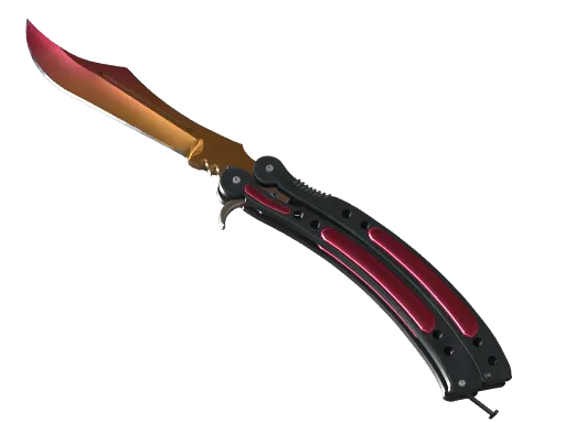 ★ StatTrak™ Butterfly Knife | Fade (Minimal Wear)