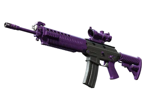 StatTrak™ SG 553 | Ultraviolet (Field-Tested)